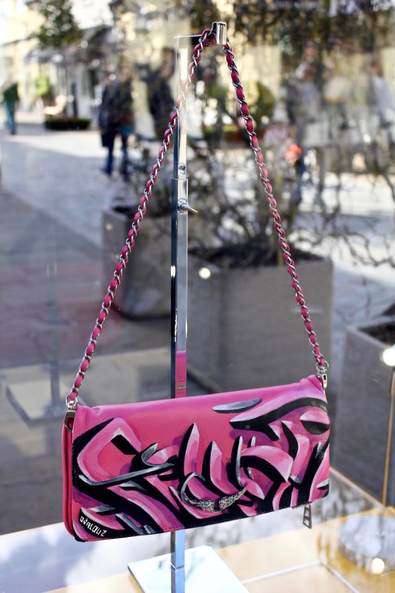 Djalouz customise un sac Zadig & Voltaire