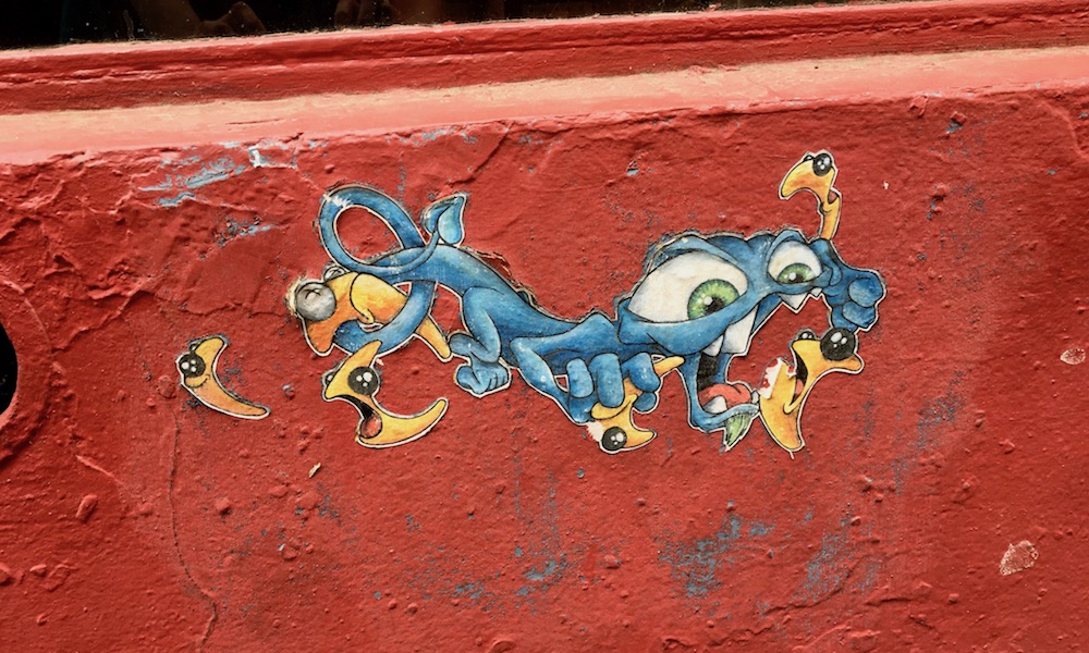 Street art Lyon Cap Phi