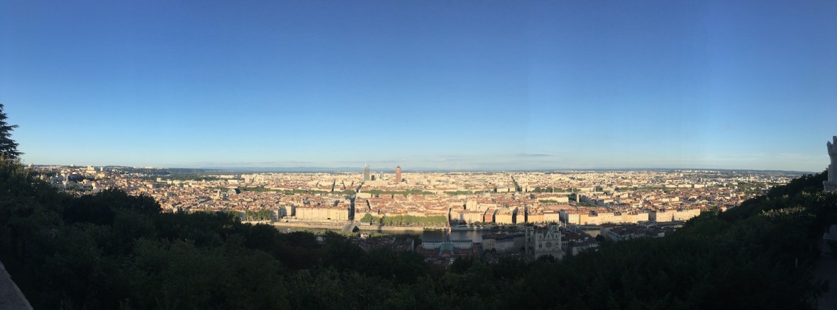 Lyon vue panoramique