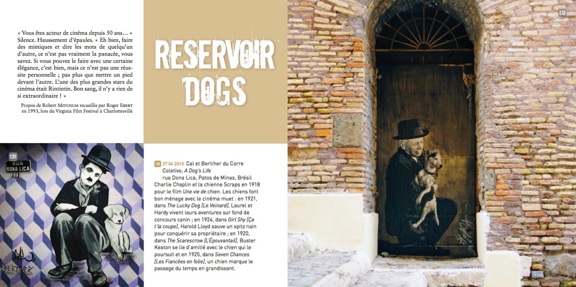 Extrait reservoir dogs Street art dogs