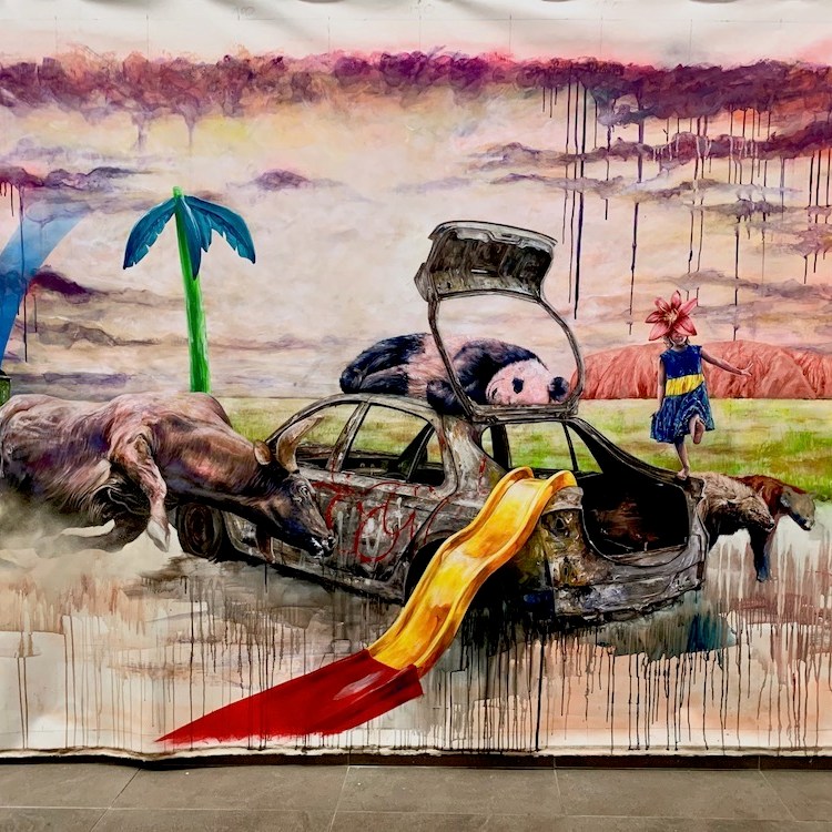 Jonathan Ouisse Purple rain