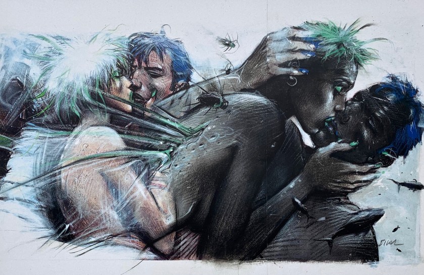 Couverture Enki Bilal Gare de Lyon Paris