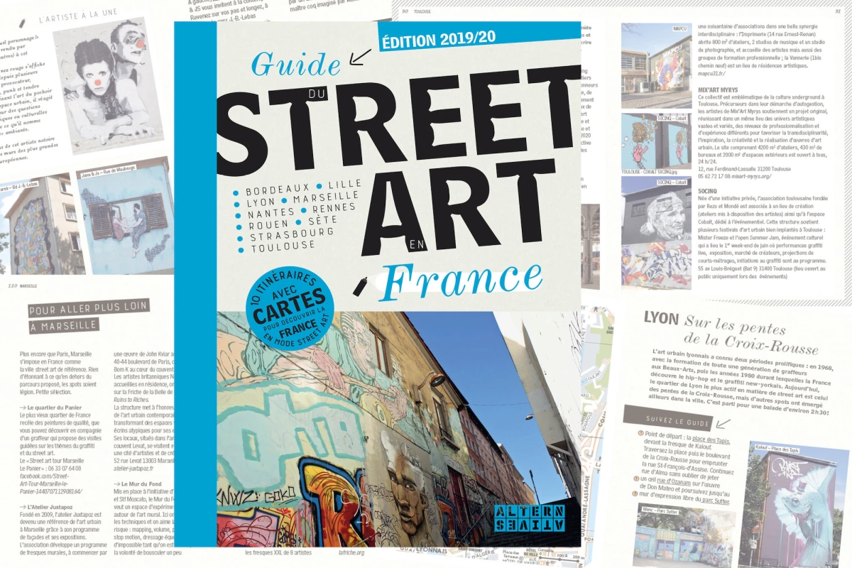 Guide street art France