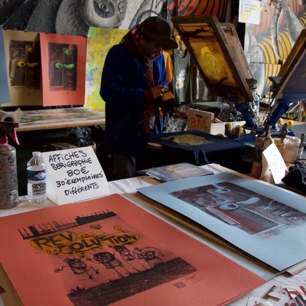 Atelier sérigraphie Nikodem