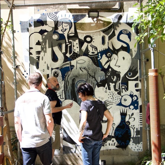 URBAN ART JUNGLE ©Cecile Eynard