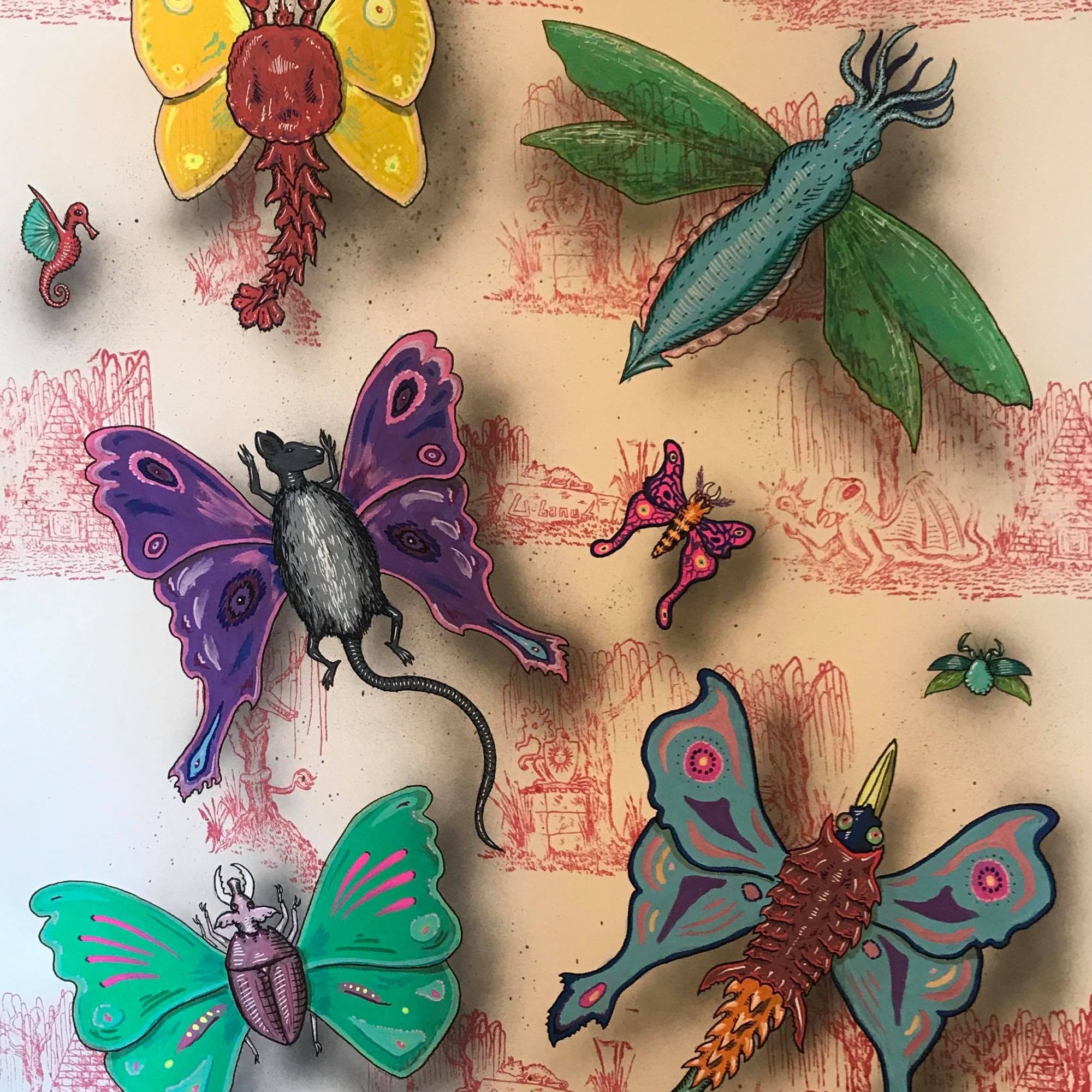 Bestiaire imaginaire Codex Urbanus Deyrolle