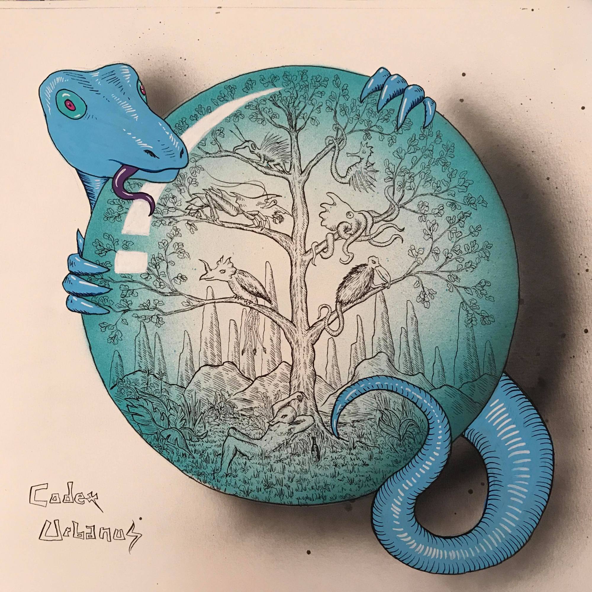 Bestiaire imaginaire Codex Urbanus Deyrolle