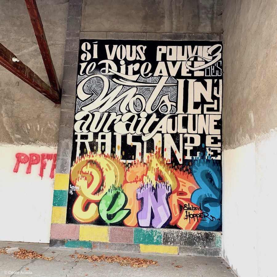 street art à Saint-Saturnin