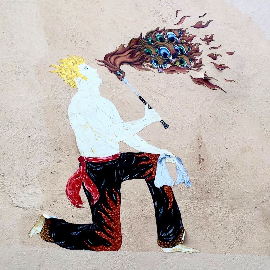 OMALLEY street art lyon