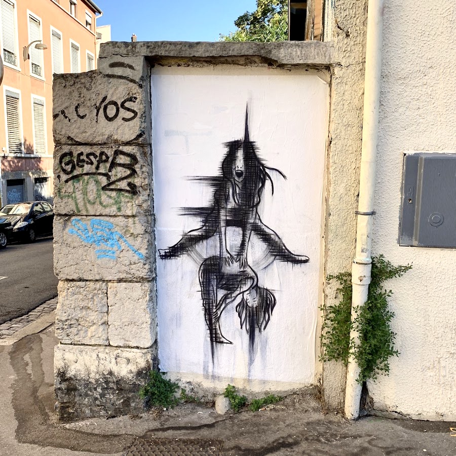 OMALLEY street art lyon