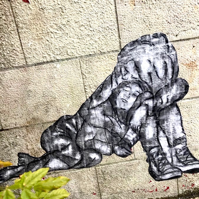 OMALLEY street art lyon