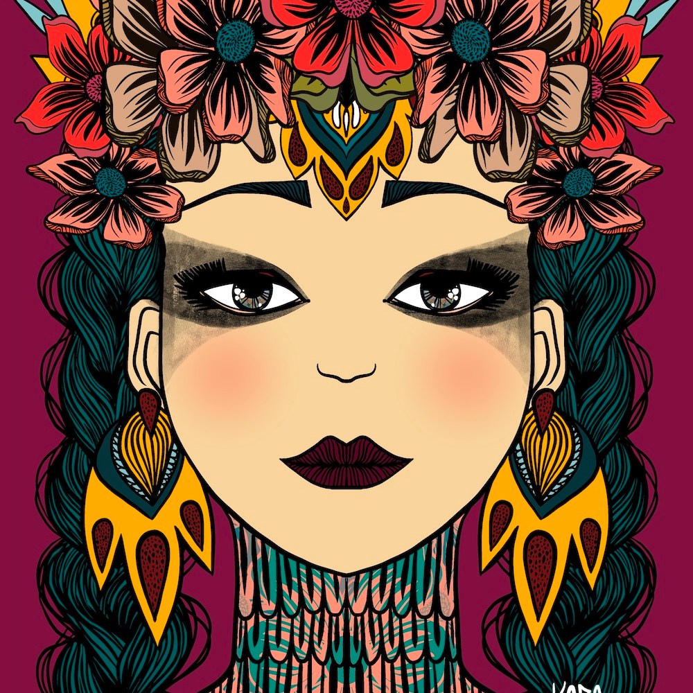 Kara Yaga street art