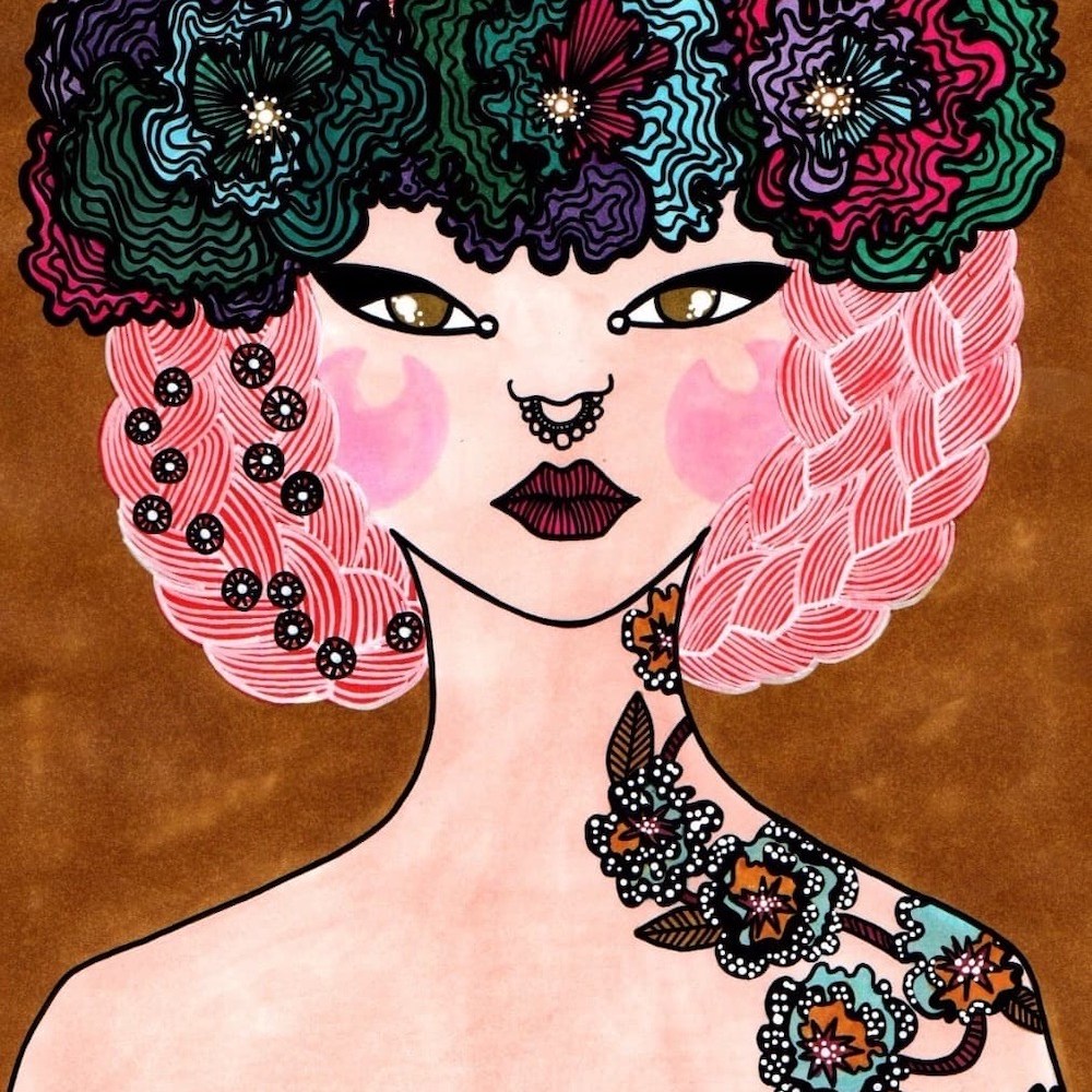 Kara Yaga street art