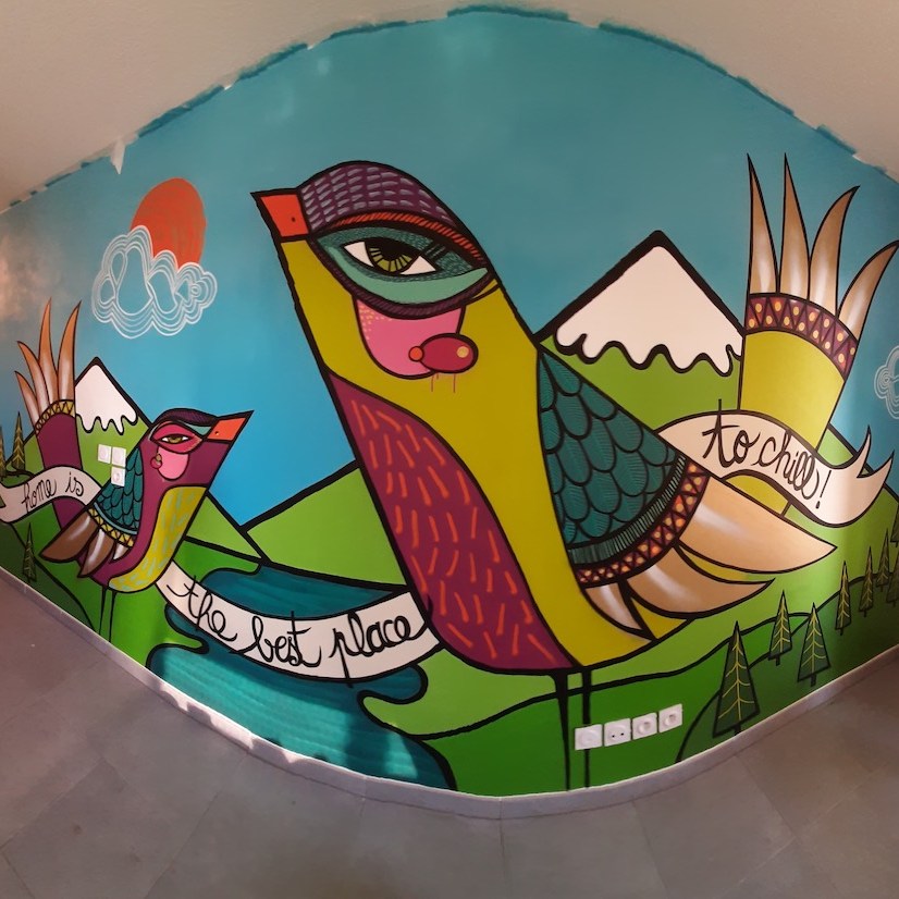 Kara Yaga street art