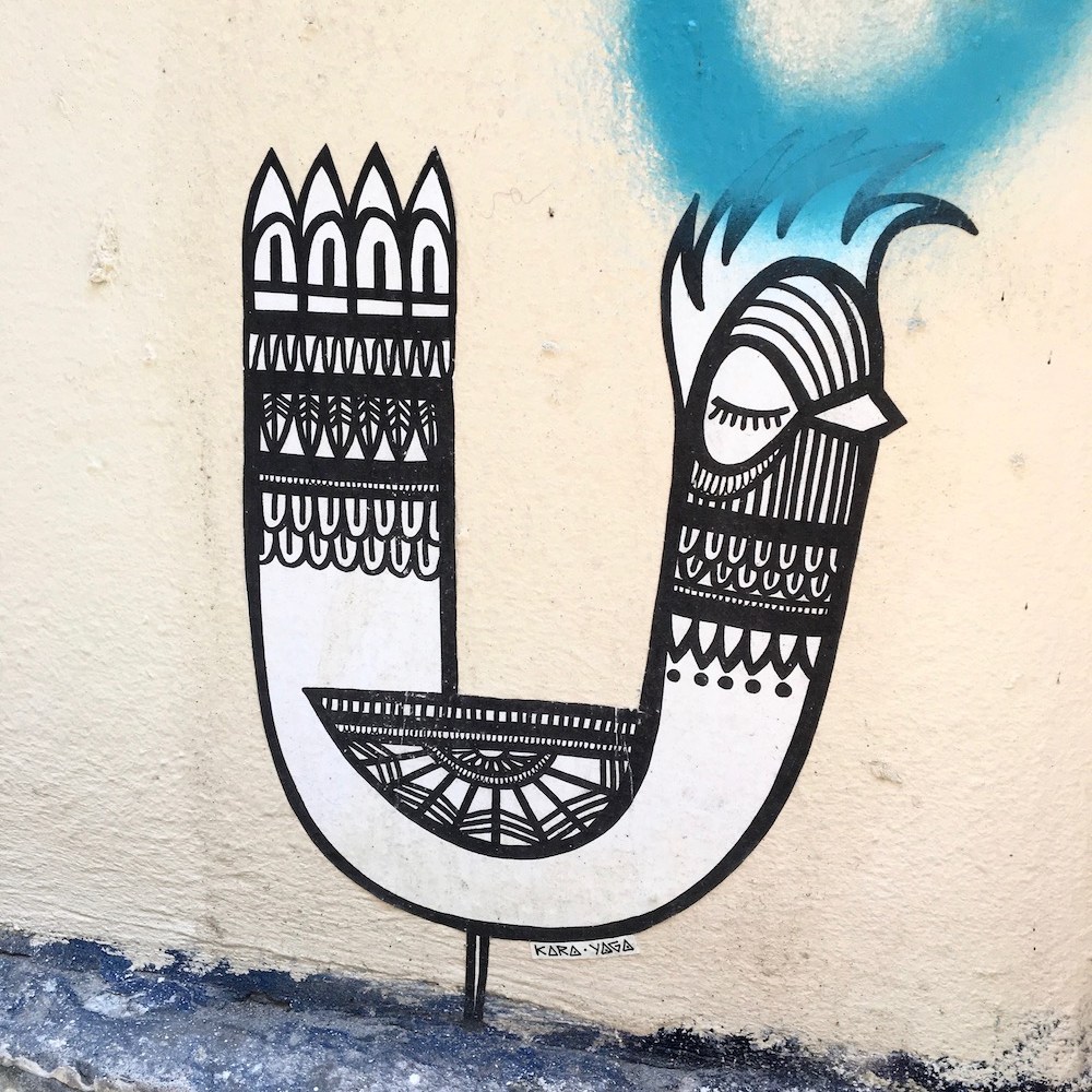 Kara Yaga street art