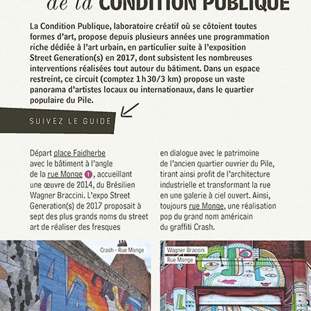 Guide du street art à Lille Métropole