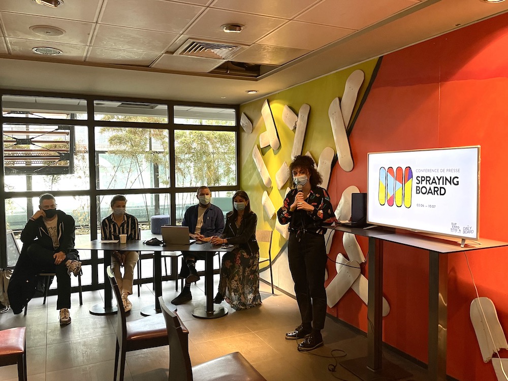 Tour Superposition - Conférence de presse