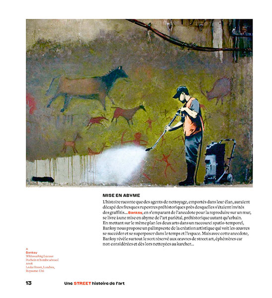 Banksy Vs fresque préhistorique