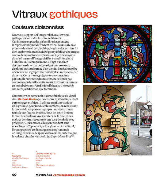 Jérôme Rasto Vs Vitraux gothiques