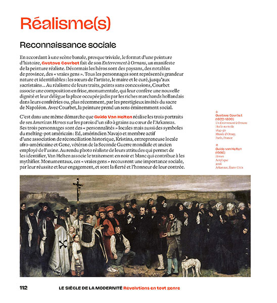 Guido Van Helten Vs Gustave Courbet