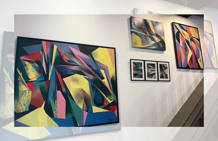 HORIZONS exposition de Théo Lopez - Galerie Outsiders Lyon