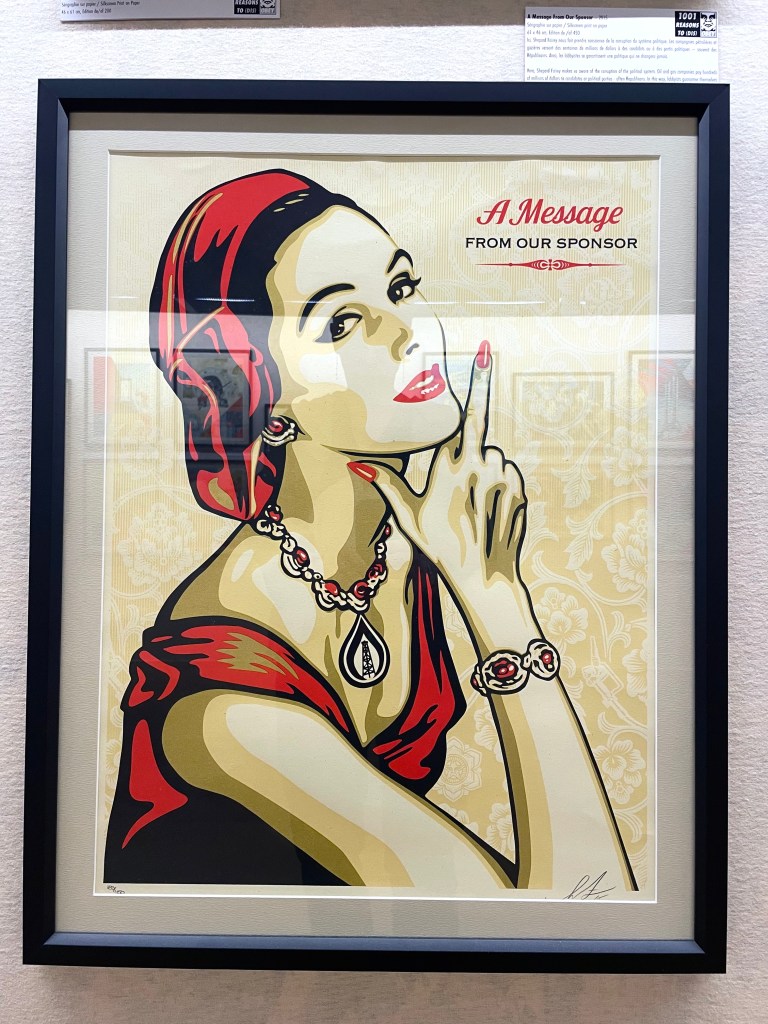 1001 Reasons to (dis)OBEY - A message from our sponsor